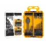 DeWalt 100 vnt. Pozi varžtų rinkinys — tvirtinimo detalių komplektas, įvairių dydžių medienai ir metalui