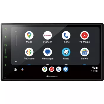 Automobilinis medijos grotuvas Pioneer SPH-DA77DAB juodas 2 DIN Wi-Fi Bluetooth