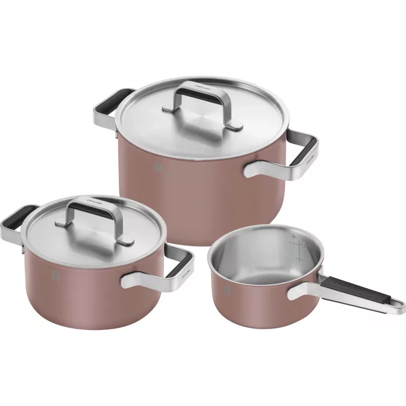 Puodų rinkinys ZWILLING PURE 3 vnt. 1028859 nerūdijantis plienas, indukcijai