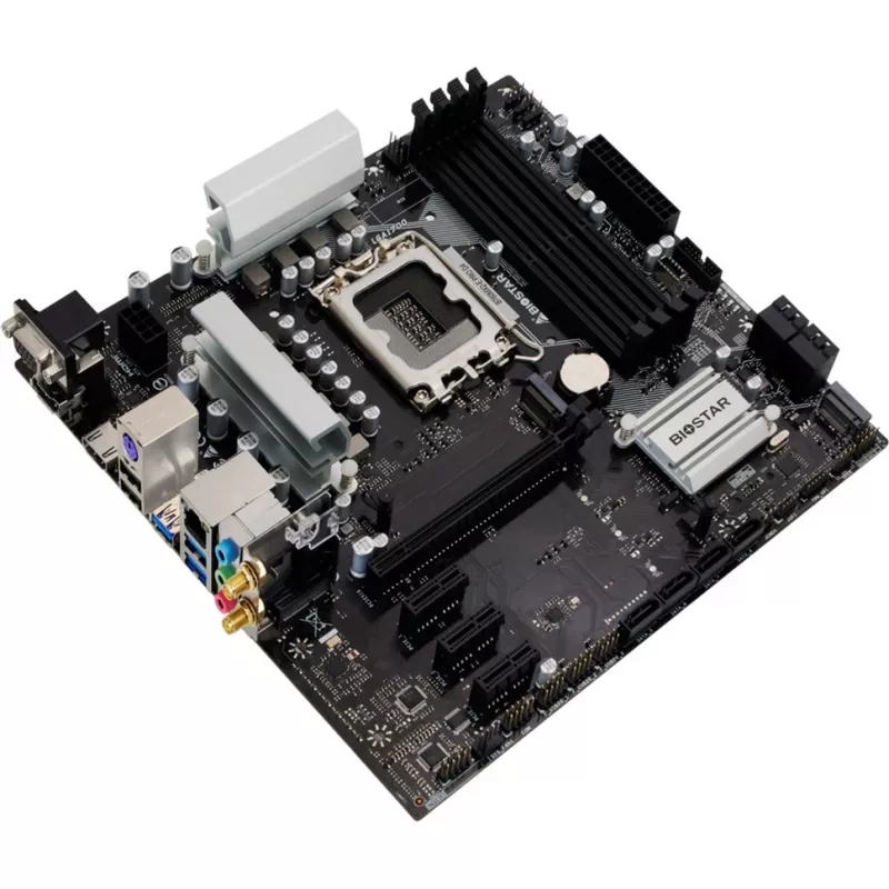 Biostar B760MX2-E Pro D4 pagrindinė plokštė – B760 – Socket 1700 – Micro ATX