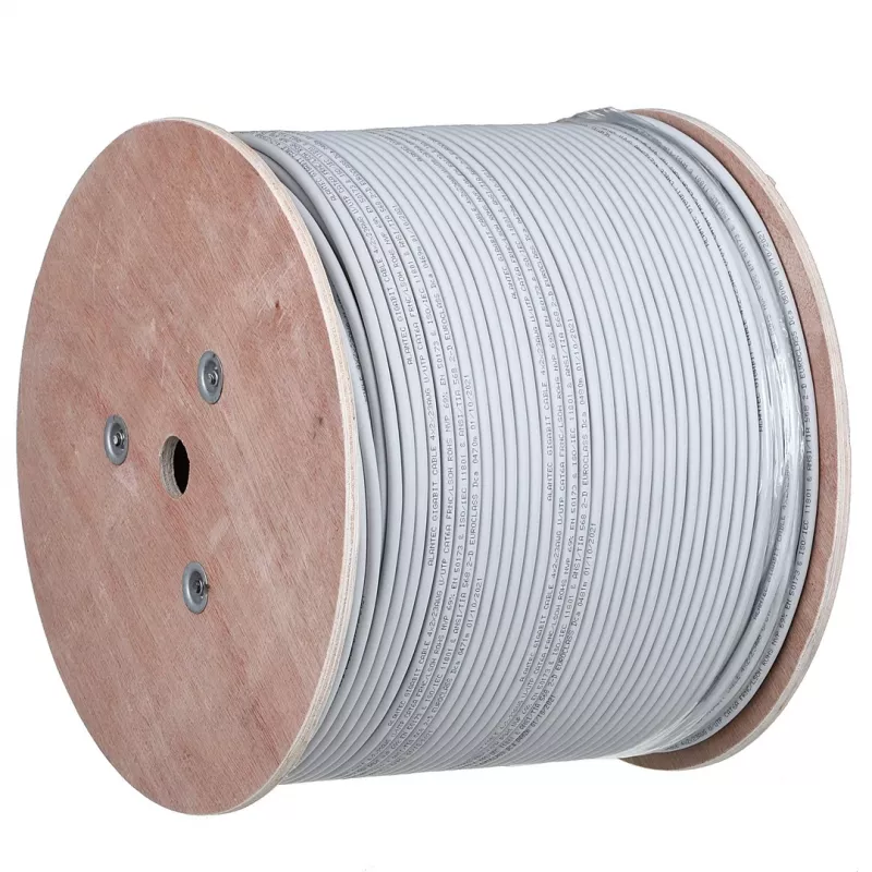 Tinklo kabelis Alantec KIU6ALSOH500D Cat6 U/UTP 23 AWG LSOH 500 m pilkas