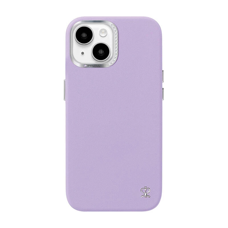 Apsauginis telefono dėklas Joyroom PN-15F1 Starry, skirtas iPhone 15, violetinis, plonas, aptemptas