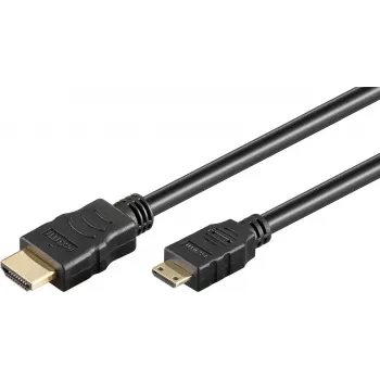 Goobay HDMI laidas 1,5 m A tipo į C tipo 18 Gbit/s juodas