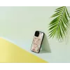 Apsauginis telefono dėklas iKins, skirtas „Apple iPhone 12 Pro Max“ – rožinio marmuro raštas