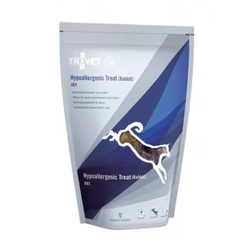 TROVET Hypoallergenic Treat HRT su triušiena - šunų skanėstas - 250 g