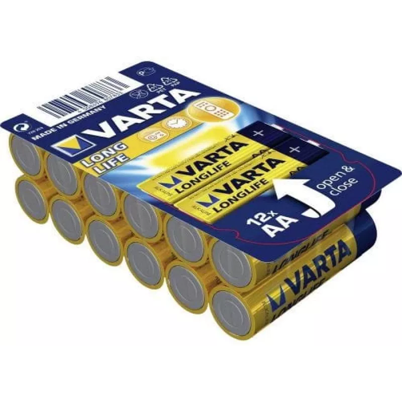 Vienkartinė baterija Varta Longlife AA LR6
