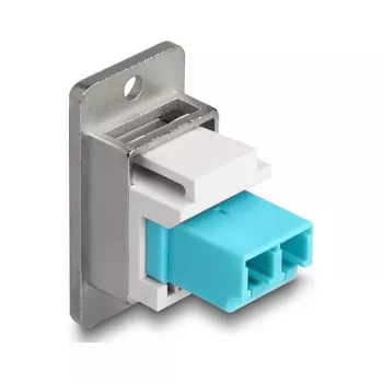 DeLOCK keystone modulis 90888 Plokščias Aqua Sidabrinis Baltas LC