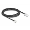 DeLOCK telefono laidas RJ45 kištukas – RJ11 kištukas, juodas, 3 m