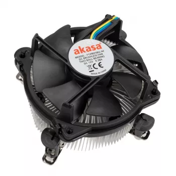 CPU aušintuvas Akasa AK-955A-BV2, skirtas Intel Socket T/775, sukurtas Pentium 4 iki 2,6 GHz