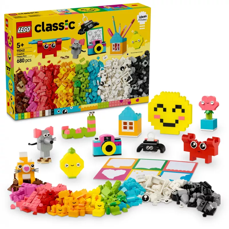 LEGO CLASSIC 11042 Kūrybinė laimės dėžutė