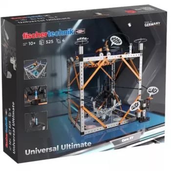 Mokomasis konstruktorius Fischertechnik Universal Ultimate 576102 — modulinės konstrukcinės dalys mokymuisi ir prototipų kūrimui