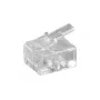 Microconnect KON501-10R laido jungtis RJ-11 6P4C skaidri