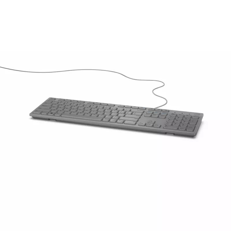 Dell laidinė klaviatūra - KB216 - US International (QWERTY) – pilka / LT graviruota