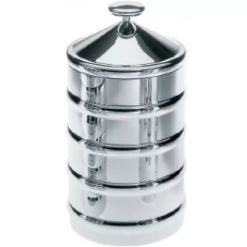 Jar Alessi CB03 Round 1.14L Stainless Steel