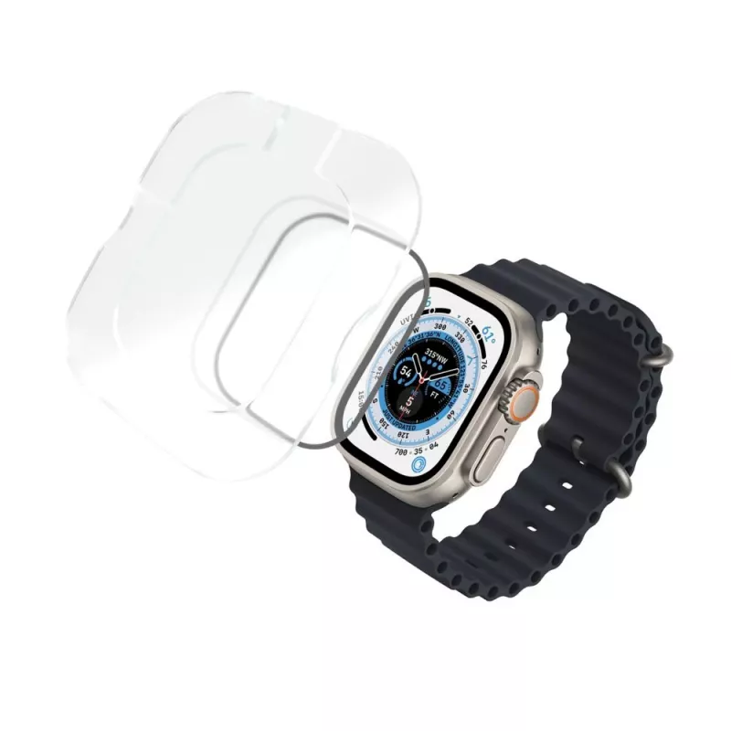 Fixed | Armor grūdintas stiklas Apple Watch Ultra 49mm/Ultra 2 49mm | Juoda