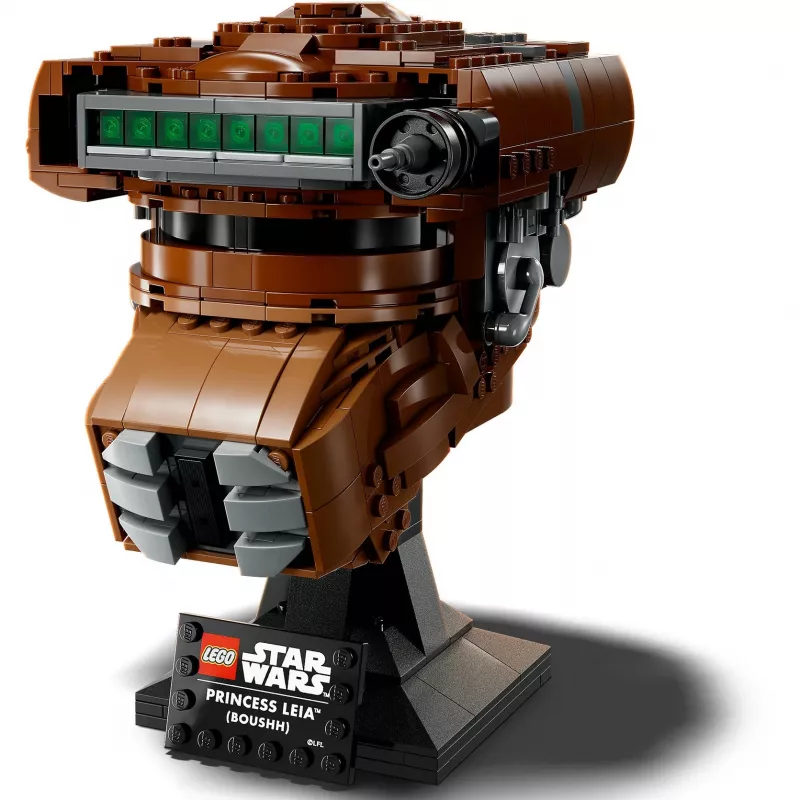 LEGO Star Wars Princesės Lėjos (Boushh) šalmo rinkinys suaugusiems 75351 (670 dalių)