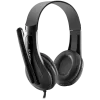 CANYON PC ausinės HSC-1 PC Mic plokščias 2m Juoda