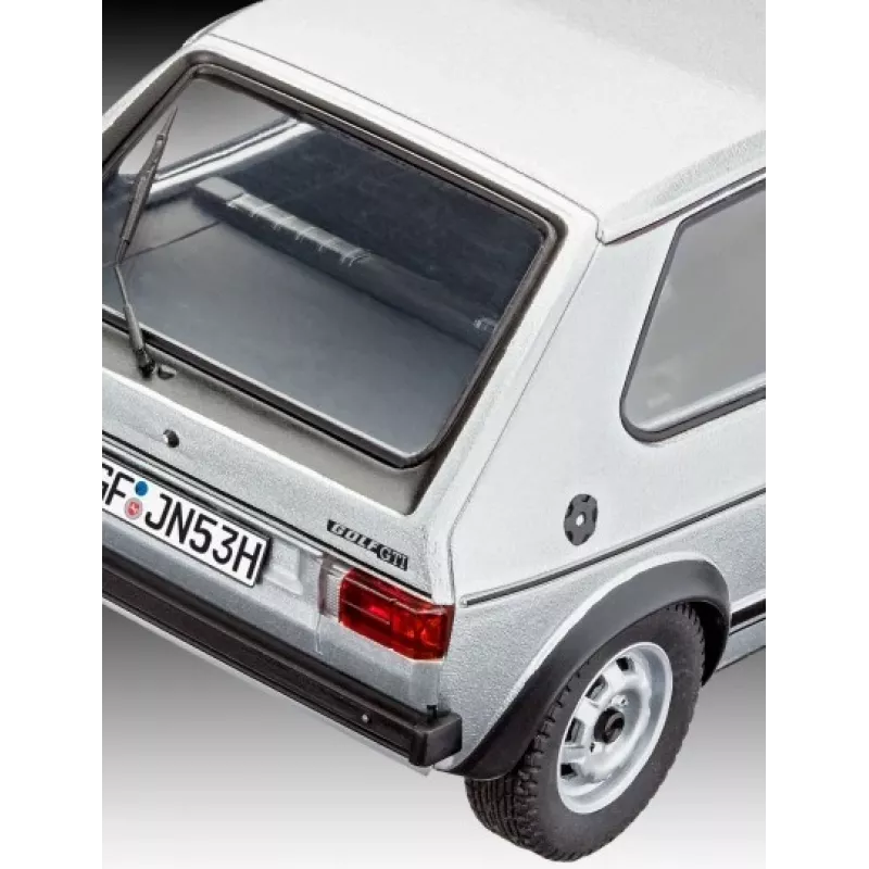 Miesto automobilio modelis Revell VW Golf 1 GTI