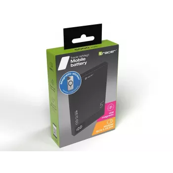 Tracer AirMag1 Lithium Polymer (LiPo) 5000 mAh Wireless charging Juodas