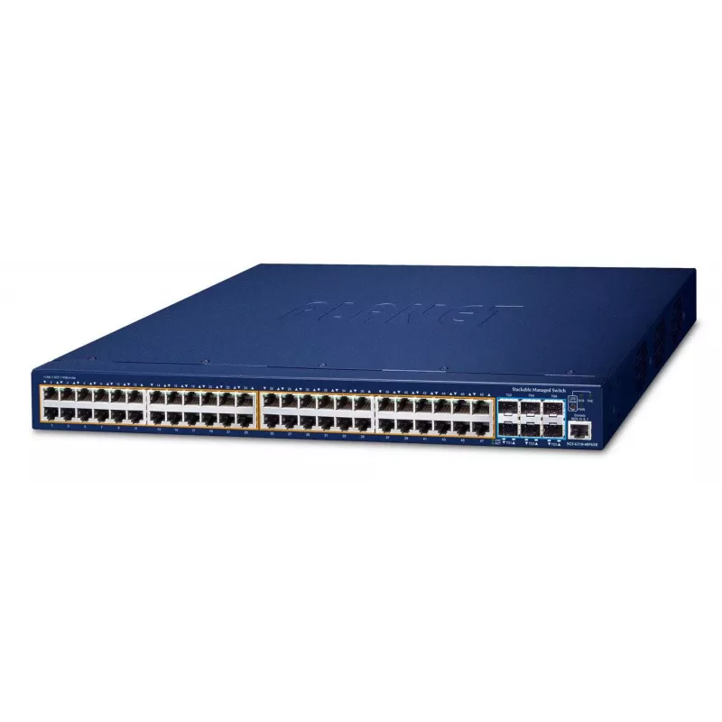 Valdomas L3 Gigabit Ethernet komutatorius PLANET SGS-6310-48P6XR 48 prievadų PoE