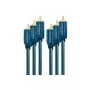 YUV komponentinis kabelis (3x RCA kištukas / 3x RCA kištukas) - 10,0 m RCA kabelis RGB vaizdo perdavimui