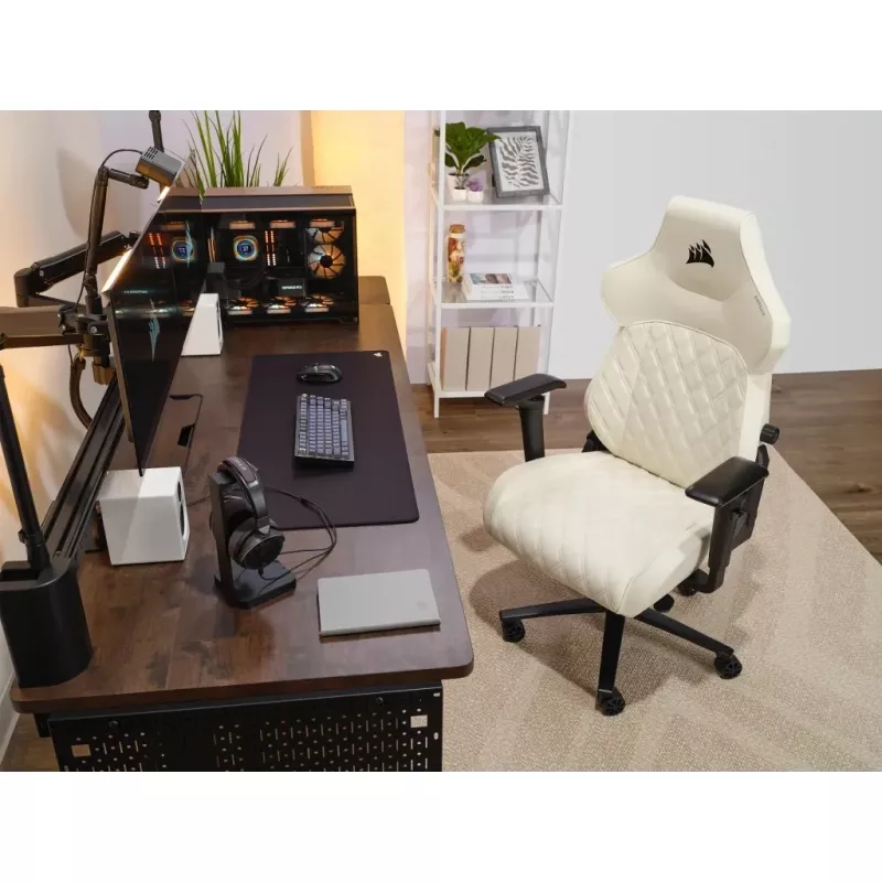Corsair TC500 LUXE PC žaidimų kėdė Upholstered seat Beige