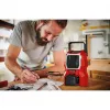 TC-RA 18 Li BT - Solo, statybinis radijas raudonas/juodas, Bluetooth, be akumuliatoriaus ir pakrovėjo