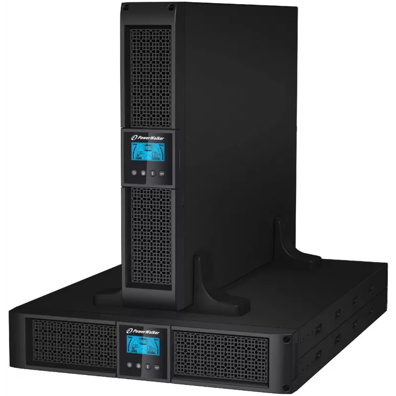 PowerWalker VI 1500RT LCD nepertraukiamo maitinimo šaltinis (UPS) 1,5 kVA 1350 W 8 AC lizdai