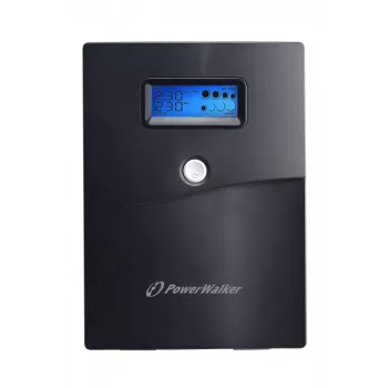 PowerWalker VI 3000 SCL FR Line-Interactive UPS, 3000 VA / 1800 W, 4 x E tipo lizdai, LCD, USB