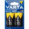 Vienkartinė baterija Varta 2020 D Cinko-anglies