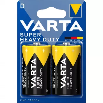 Vienkartinė baterija Varta 2020 D Cinko-anglies 4008496556342