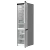 Šaldytuvas-šaldiklis Gorenje NRB620E61X4WFE, pastatomas, nerūdijantis plienas, bendra talpa 413 l, apatinis šaldiklis 130 l, NoFrost, LED ekranas