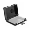 Apsauginės dėžutės dangtelis DeLOCK 18372, skirtas 3,5 colio HDD, juodas