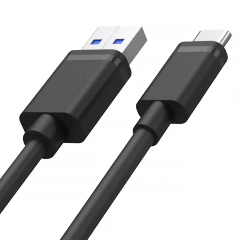 UNITEK USB KABELIS USB-A — USB-C 25CM, Y-C480BK