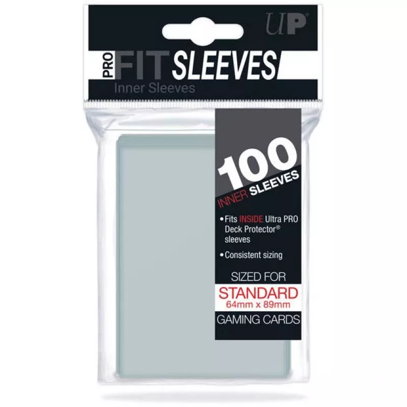 UltraPro TCG kortelių apsaugos Pro-Fit 100 vnt. pakuotė