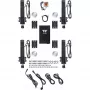 GM5 3DOF Motion System GSC-GM5-MSASBB-22, stovas juodas, skirtas GR500 Racing Sim Rig ir GF500 Flight Rig