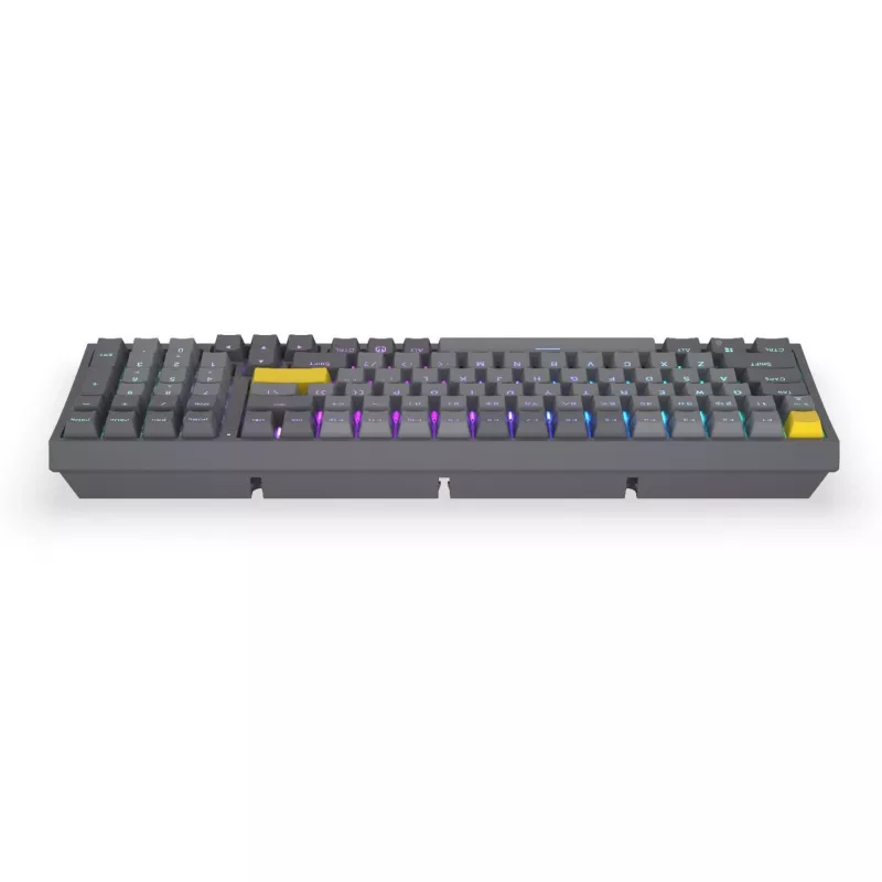 Celeris 1800, žaidimų klaviatūra pilka, JAV išdėstymas, ENDORFY Yellow (Gateron)