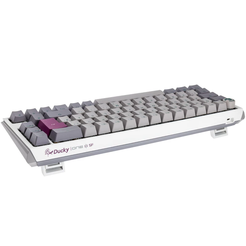 Ducky One 3 SF klaviatūra, skirta žaidimams, USB, QWERTZ, vokiška, pilka