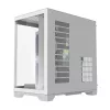 Darflash FT350 kompiuterio korpusas + 5 aRGB ventiliatoriai (baltas)