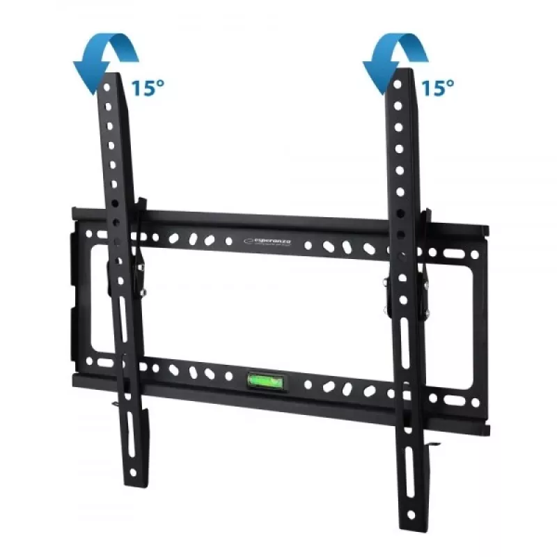 TV Wall Mount Esperanza HYPNOS 177.8 cm 70 inch Juoda Max 30 kg