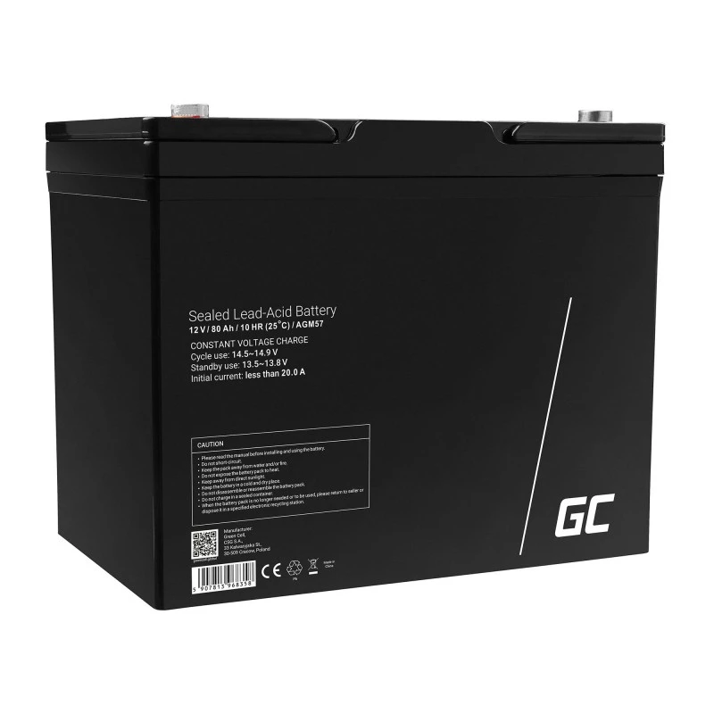 Akumuliatorius AGM VRLA 12V 80Ah