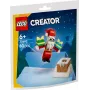 Konstravimo žaislas LEGO Santa's Chimney polybag 30692 – mini sezoninis konstravimo rinkinys