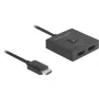 HDMI jungiklis DeLOCK 18901 144Hz juodas plastikinis 55x55x15mm