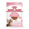 Šlapias kačių ėdalas Royal Canin Sterilised Gravy, 12 x 85 g maišeliai — vištiena, sterilizuotiems/ kastruotiems kačiukams, 11% baltymų, 80,5% drėgmės