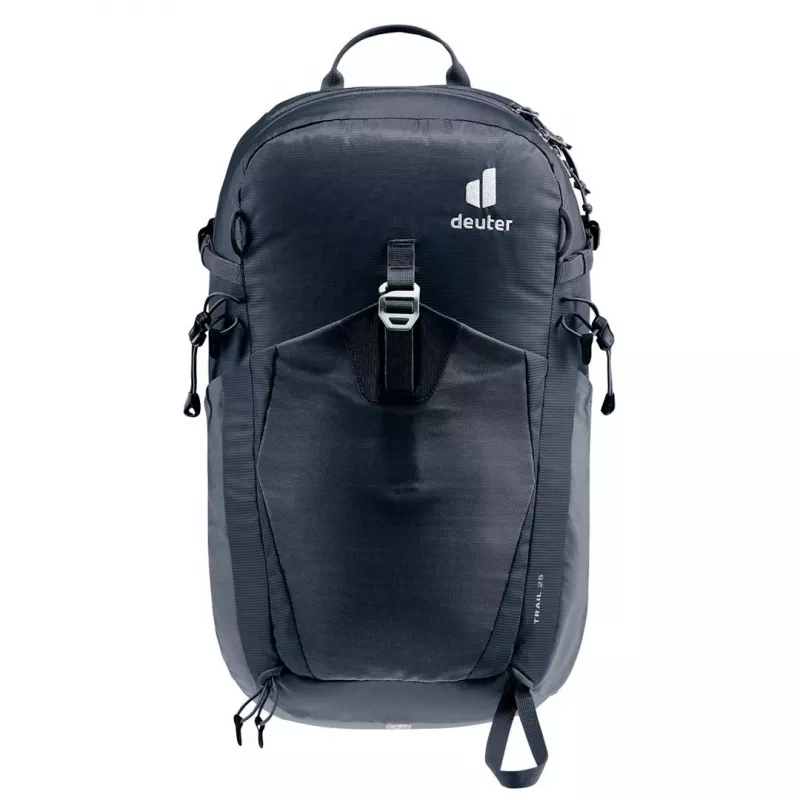 Krepšys DEUTER Trail 25 — 25 l žygių dieninė kuprinė, juoda-skalūno