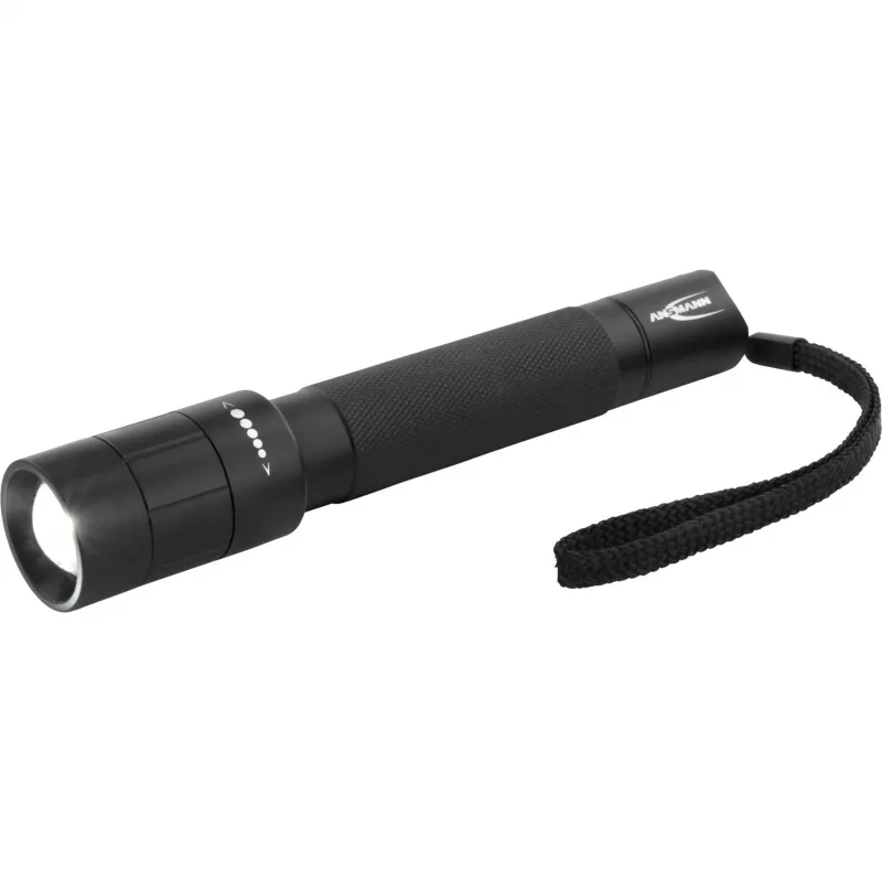 „Ansmann M200F“ juodas rankinis žibintuvėlis