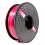 PLA 3D spausdinimo gija 1,75 mm 1 kg — Flashforge Gembird 3DP-PLA-SK-01-RP, Violetinė/Raudona