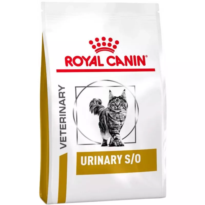 Sausas kačių maistas Royal Canin Urinary S/O Adult Poultry & Rice 400 g, veterinarinė dieta struvitams tirpdyti
