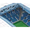 3D dėlionė cubicfun Lech Poznan stadiono modelis – mastelinis surenkamas stadiono kopija, kartoninės dalys, modelio numeris 306-20257