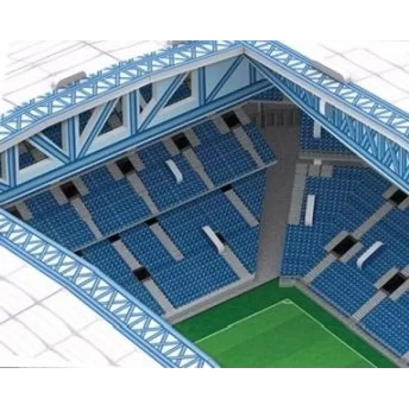 3D dėlionė cubicfun Lech Poznan stadiono modelis – mastelinis surenkamas stadiono kopija, kartoninės dalys, modelio numeris 306-20257